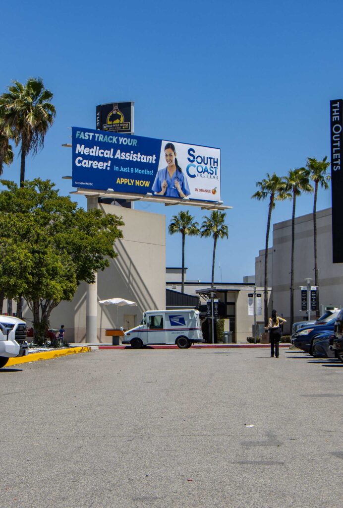 Billboard Ad @ The Outlets of Orange