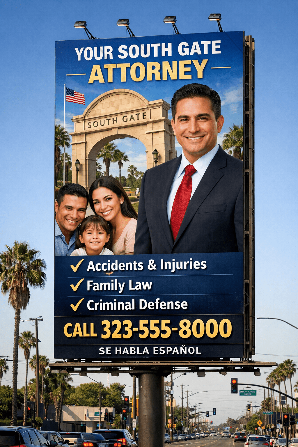 Bilboard in South Gate