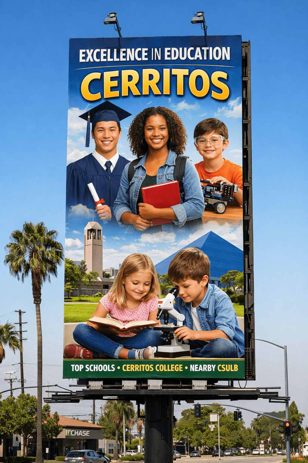 Education Bilboard in Cerritos