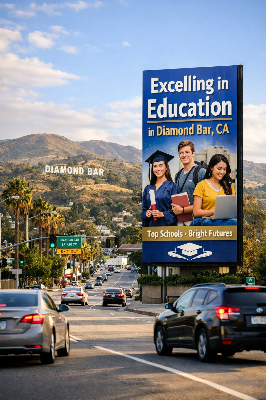 Billboard Placement in Diamond Bar